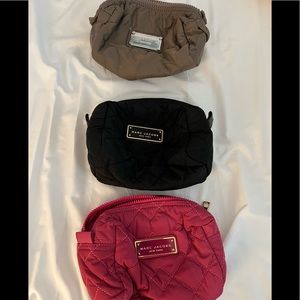 Marc Jacobs cosmetic bag bundle